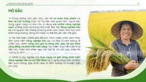 mở đầu luận văn phát triển nông nghiệp hữu cơ