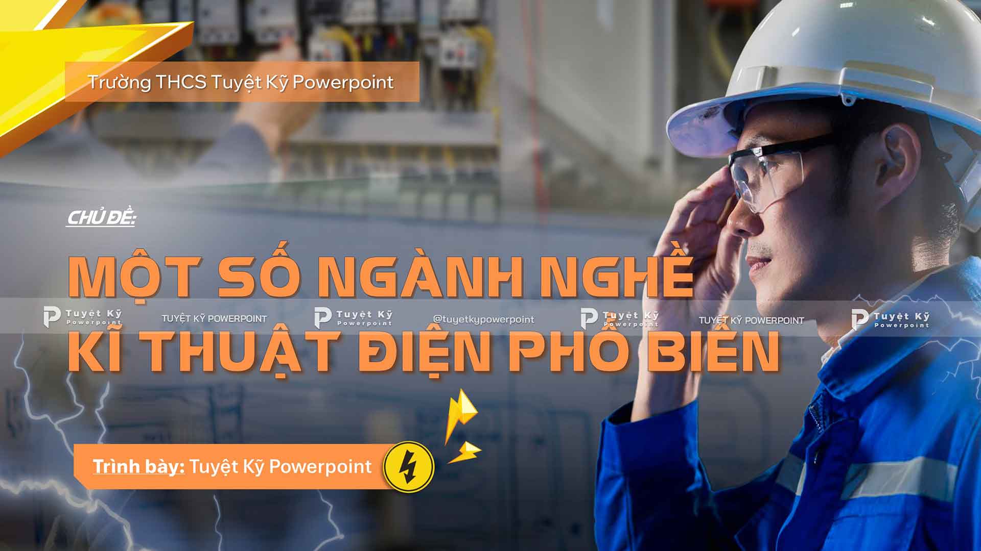mẫu slide powerpoint môn công nghệ trực quan sinh động hiệu quả