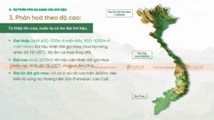 phân hóa khí hậu việt nam