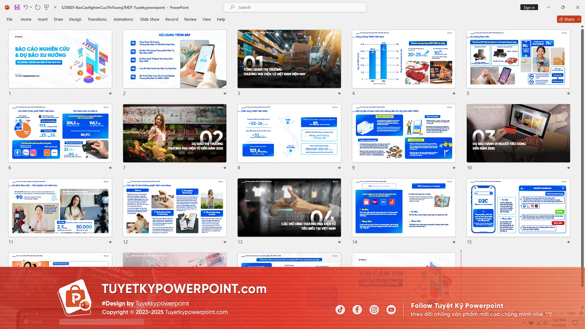 100+ Mẫu Slide PowerPoint Đẹp, Chuyên Nghiệp – TuyetkyPowerPoint