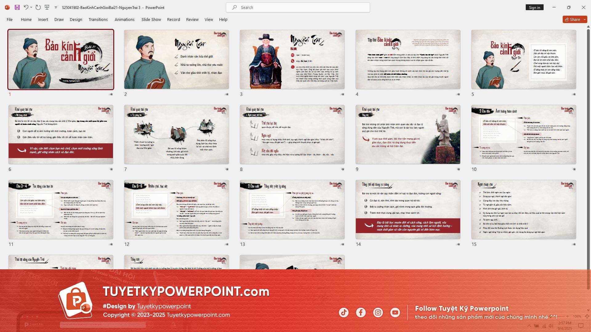 100+ Mẫu Slide PowerPoint Đẹp, Chuyên Nghiệp – TuyetkyPowerPoint