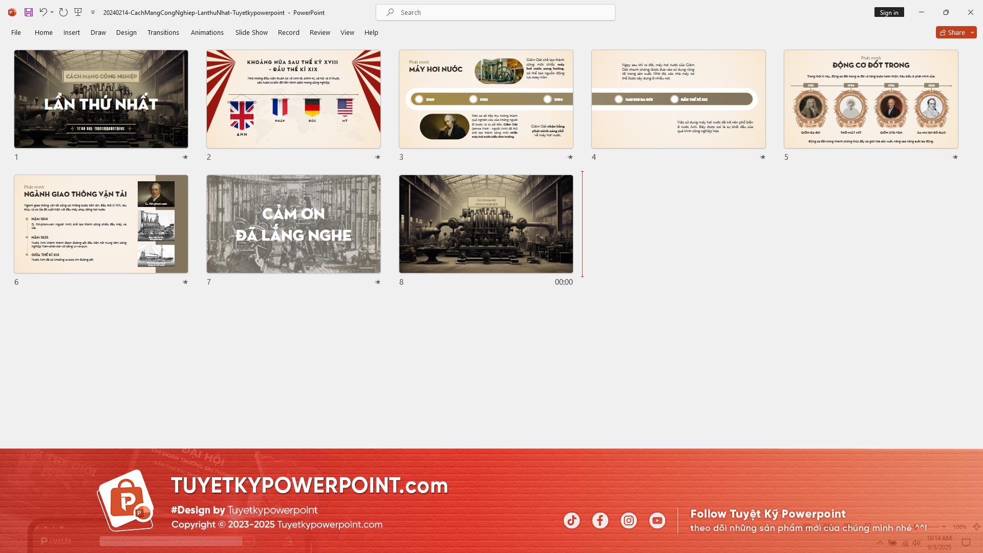 100+ Mẫu Slide PowerPoint Đẹp, Chuyên Nghiệp – TuyetkyPowerPoint