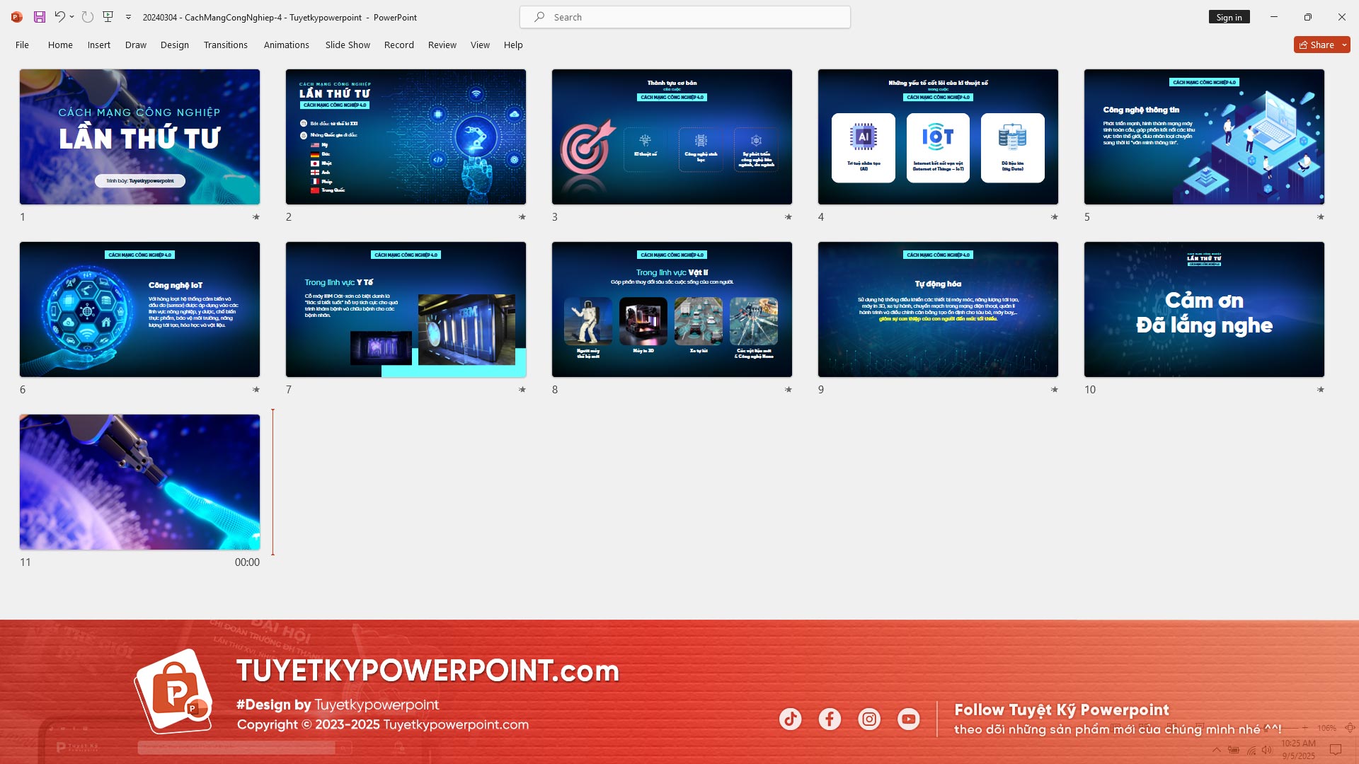100+ Mẫu Slide PowerPoint Đẹp, Chuyên Nghiệp – TuyetkyPowerPoint