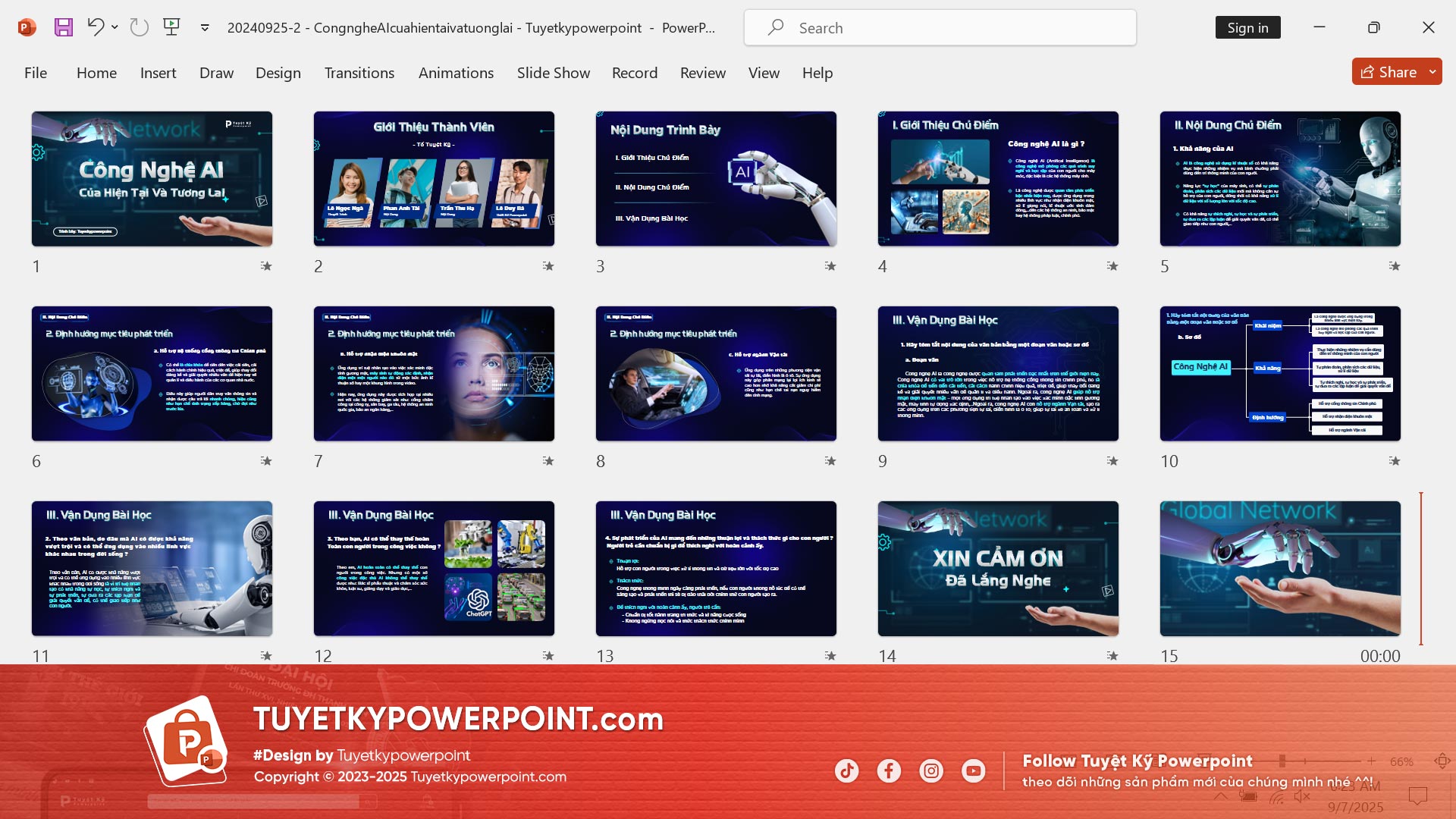 100+ Mẫu Slide PowerPoint Đẹp, Chuyên Nghiệp – TuyetkyPowerPoint
