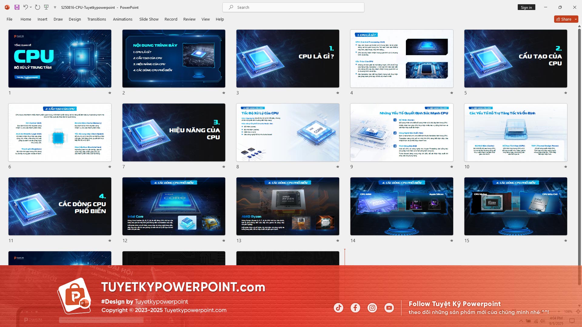 100+ Mẫu Slide PowerPoint Đẹp, Chuyên Nghiệp – TuyetkyPowerPoint