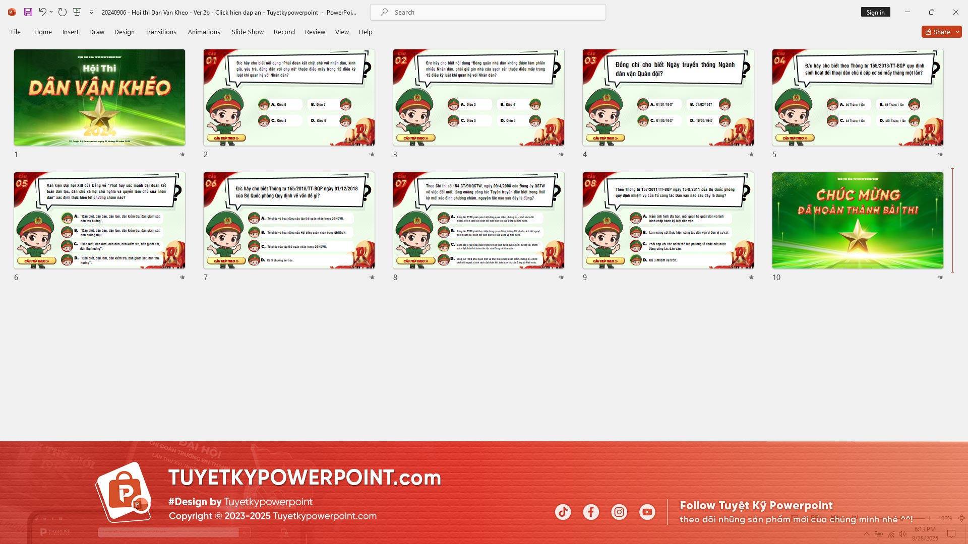 100+ Mẫu Slide PowerPoint Đẹp, Chuyên Nghiệp – TuyetkyPowerPoint
