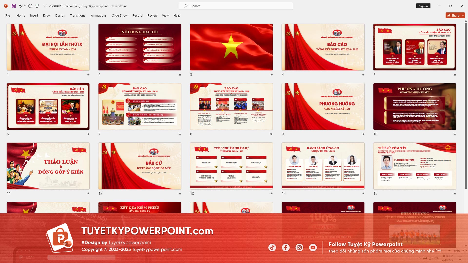 100+ Mẫu Slide PowerPoint Đẹp, Chuyên Nghiệp – TuyetkyPowerPoint