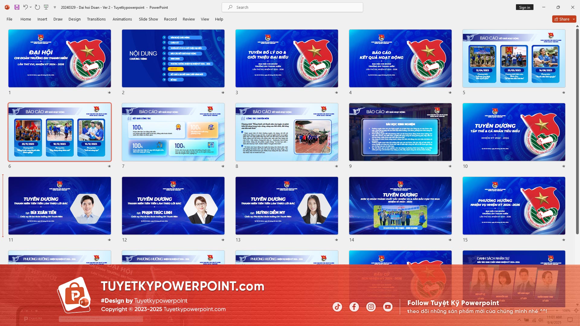 Tải ngay 100+ mẫu slide PowerPoint đẹp, chuyên nghiệp tại TuyetkyPowerPoint. Phù hợp giáo dục, y tế, kinh doanh, du lịch, môi trường. Chỉnh sửa dễ dàng!