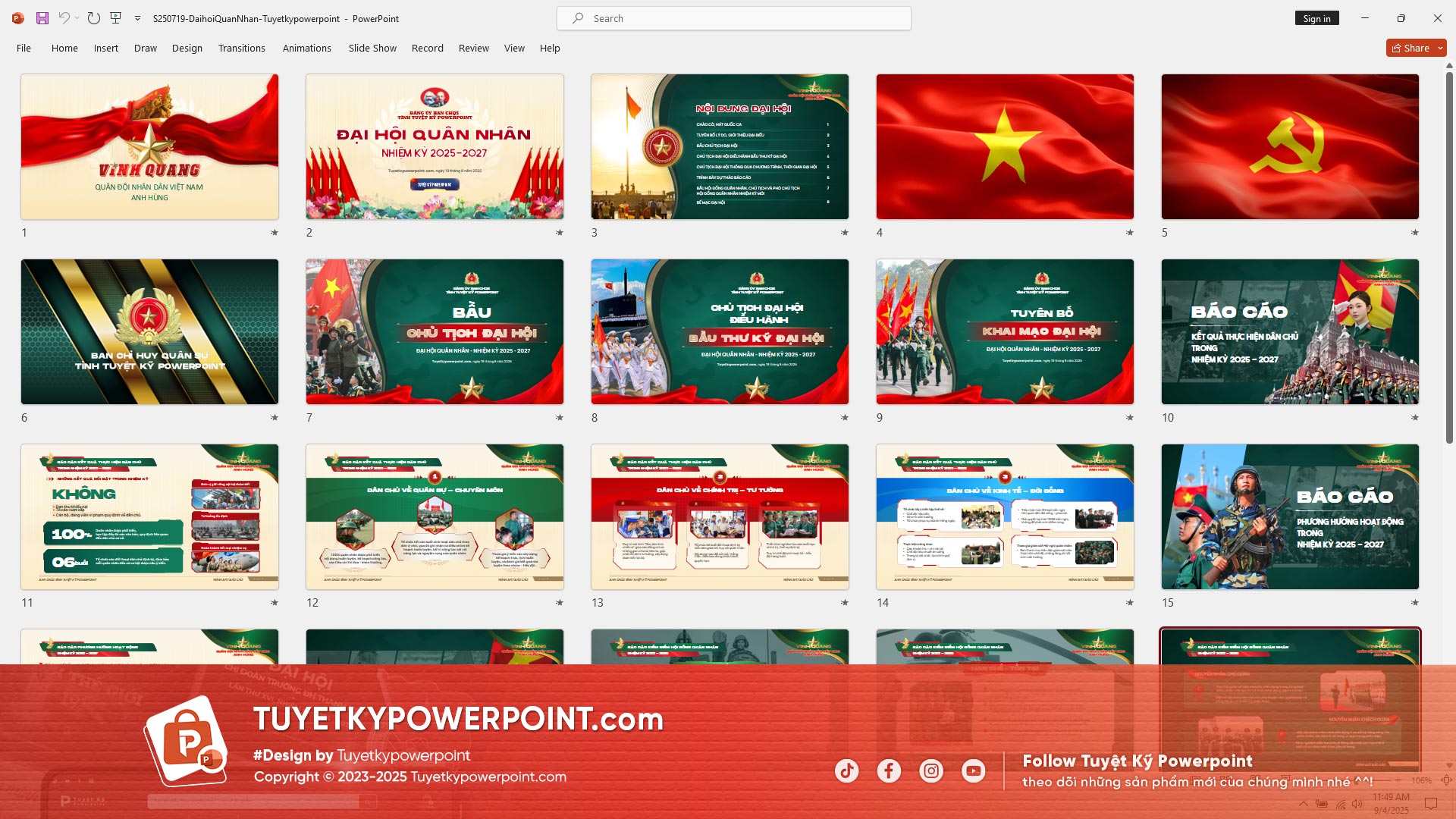 100+ Mẫu Slide PowerPoint Đẹp, Chuyên Nghiệp – TuyetkyPowerPoint