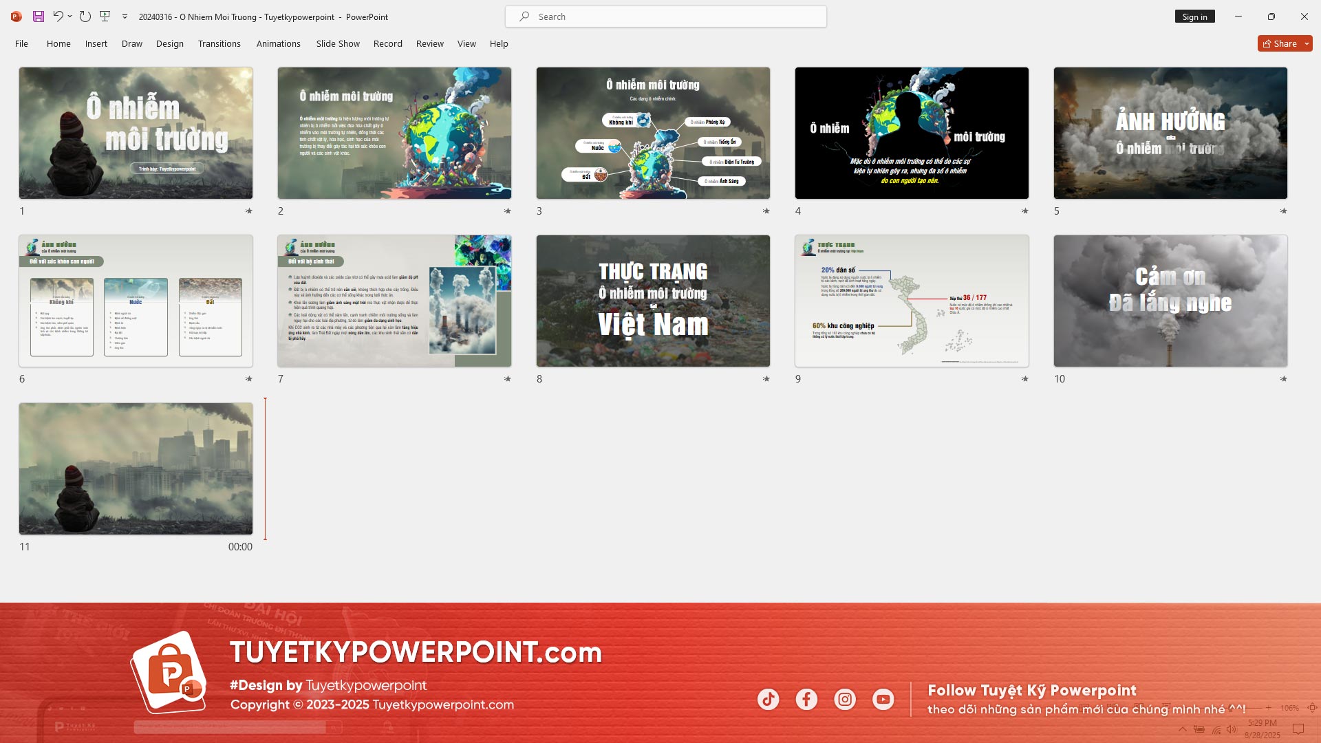 100+ Mẫu Slide PowerPoint Đẹp, Chuyên Nghiệp – TuyetkyPowerPoint