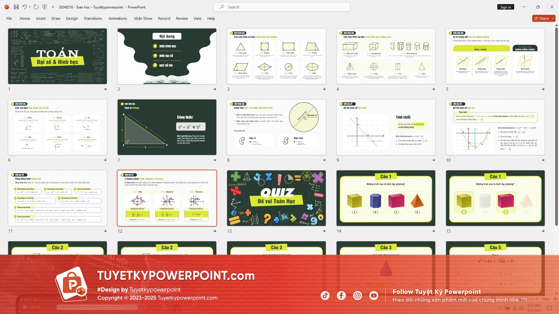 100+ Mẫu Slide PowerPoint Đẹp, Chuyên Nghiệp – TuyetkyPowerPoint