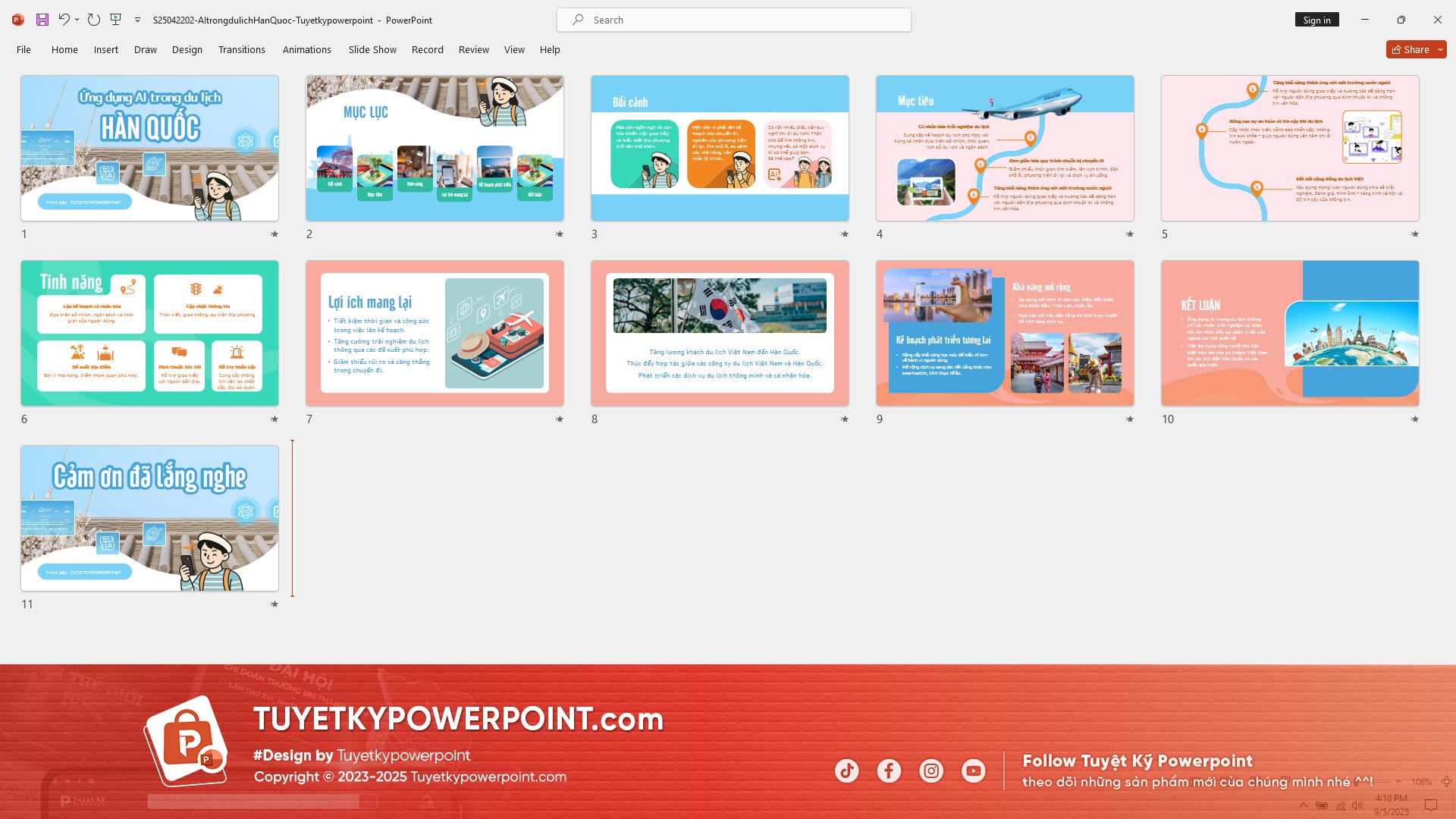 100+ Mẫu Slide PowerPoint Đẹp, Chuyên Nghiệp – TuyetkyPowerPoint
