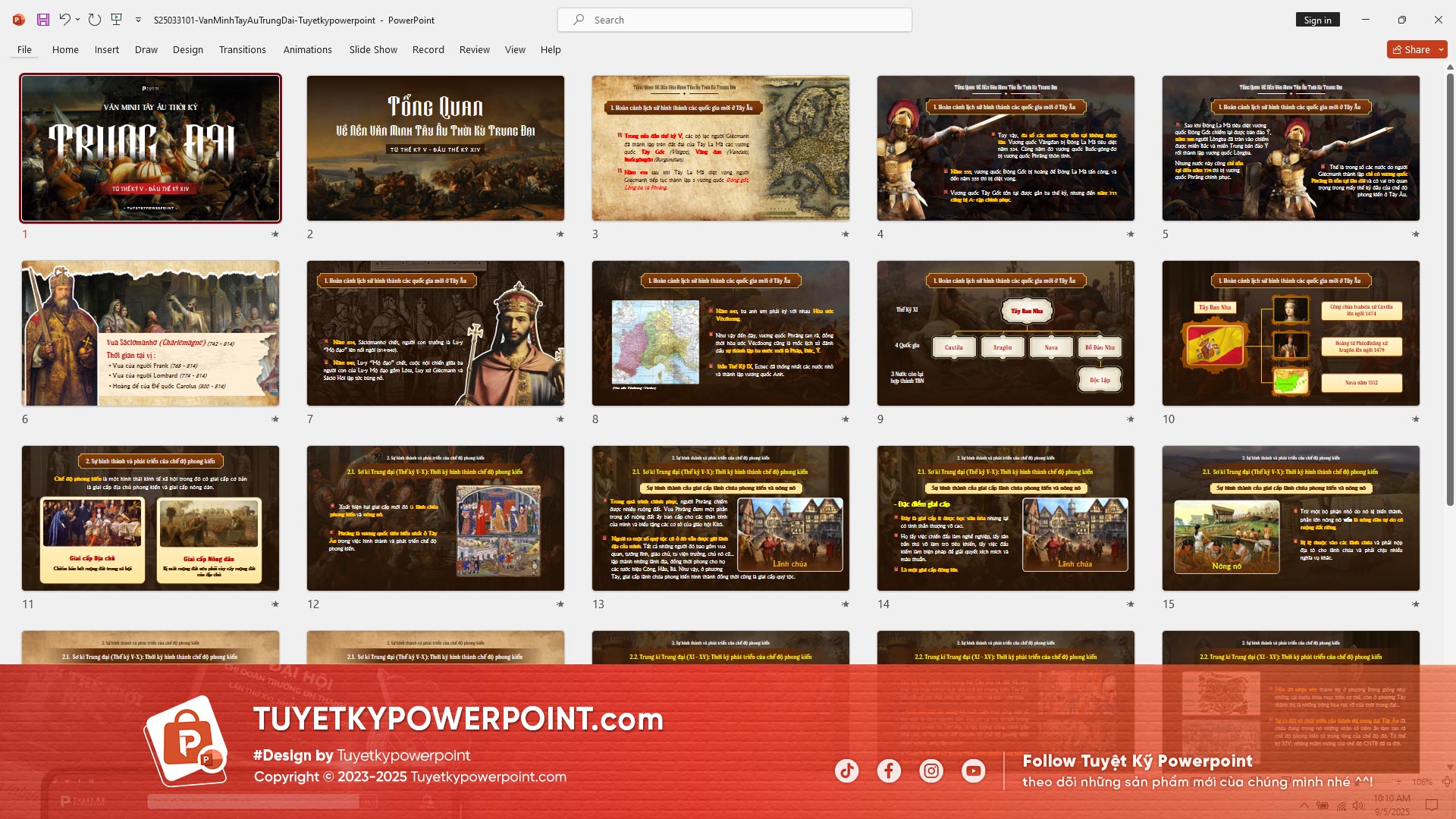 100+ Mẫu Slide PowerPoint Đẹp, Chuyên Nghiệp – TuyetkyPowerPoint