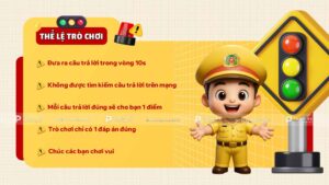 thể lệ trò chơi an toàn giao thông
