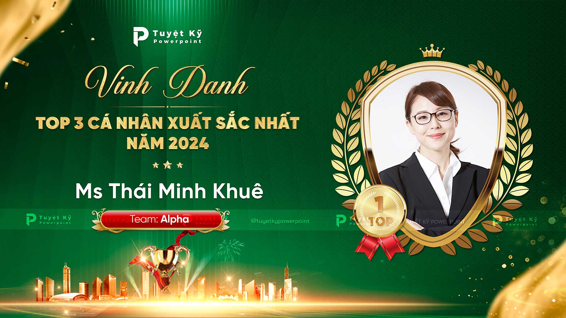 banner vinh danh cá nhân