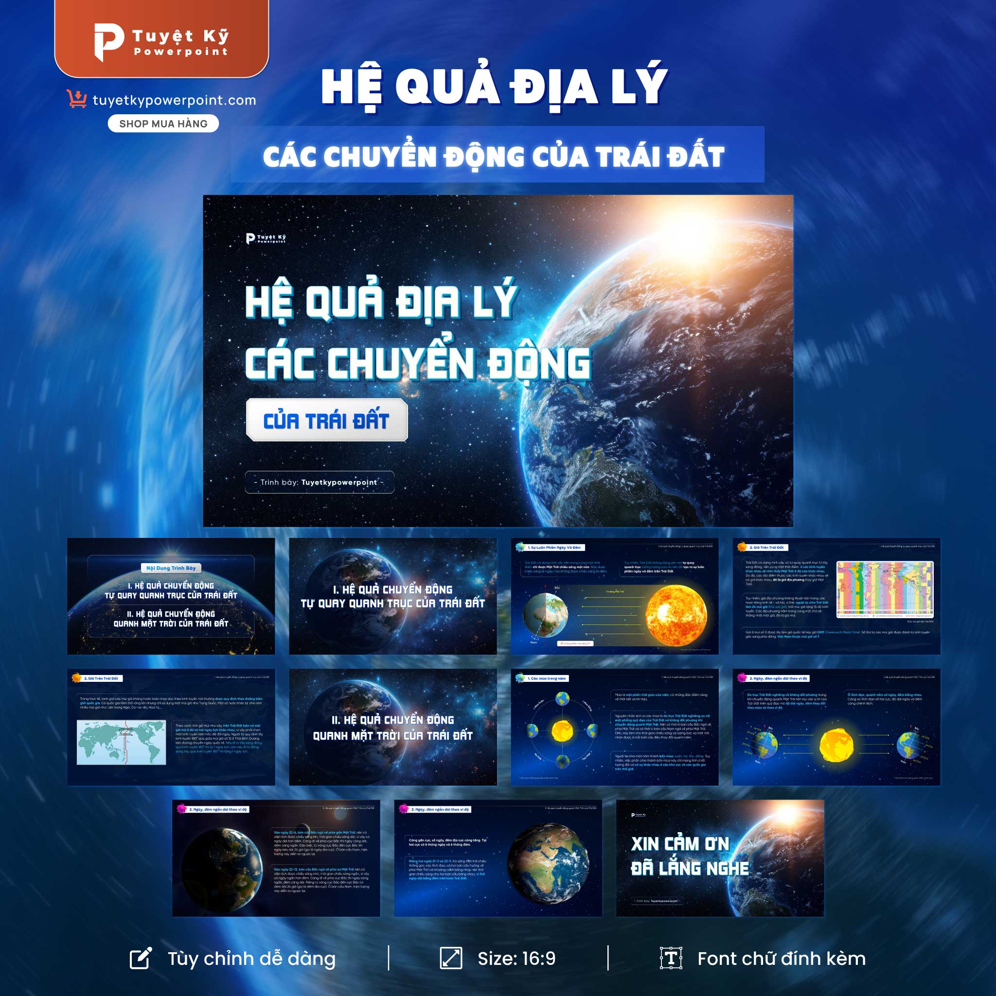 địa lý 10 hệ quả địa lý các chuyển động của trái đất