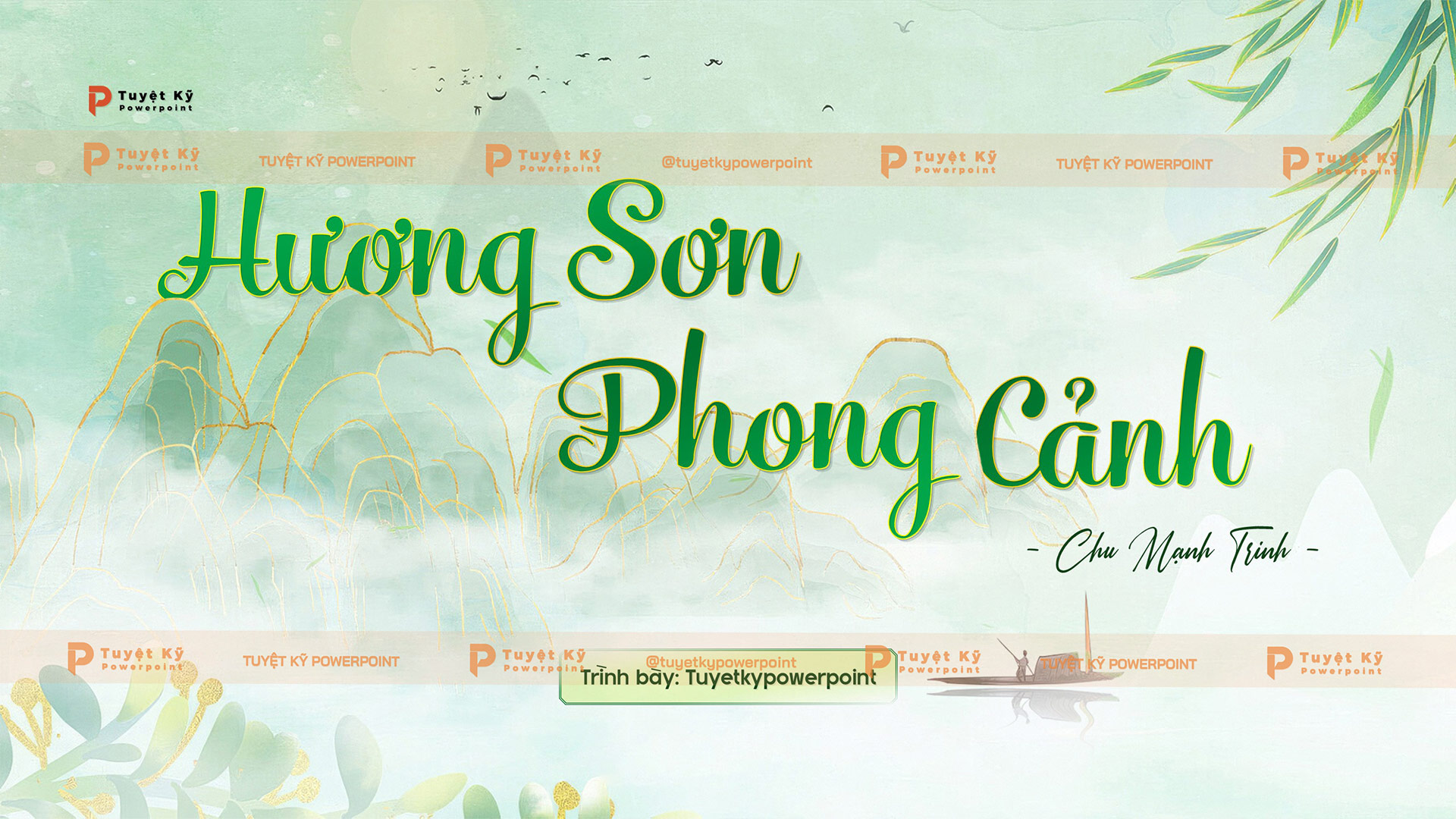 bài thơ hương sơn phong cảnh