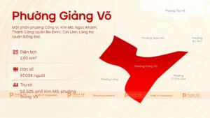 bản đồ hành chánh hà nội phường giảng võ