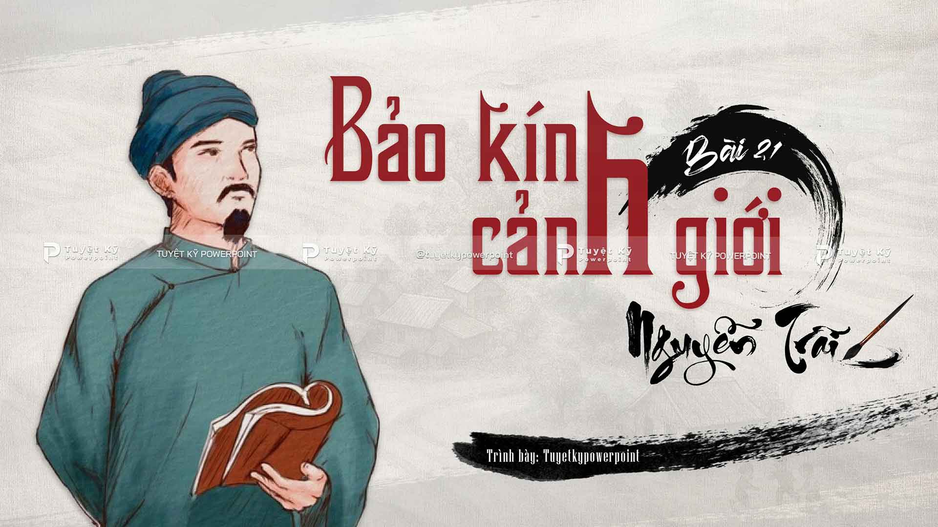 bảo kính cảnh giới bài 21 nguyễn trãi