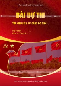 bìa tài liệu dự thi lịch sử đảng bộ