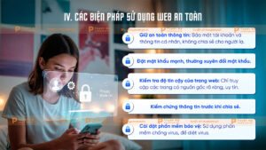 các biện pháp sữ dụng web an toàn