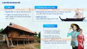 đặc điểm văn hóa vật chất vùng viên biển nam trung bộ