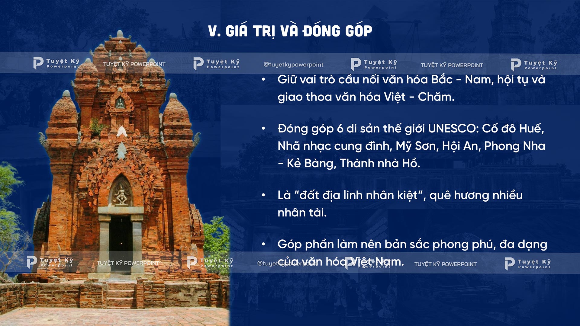 giá trị văn hóa vùng viên biển nam trung bộ