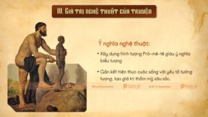 giá trị và nghệ thuật truyền thuyết thần prô-mê-tê