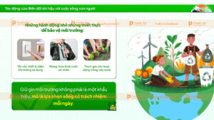 hành động bảo vệ môi trường