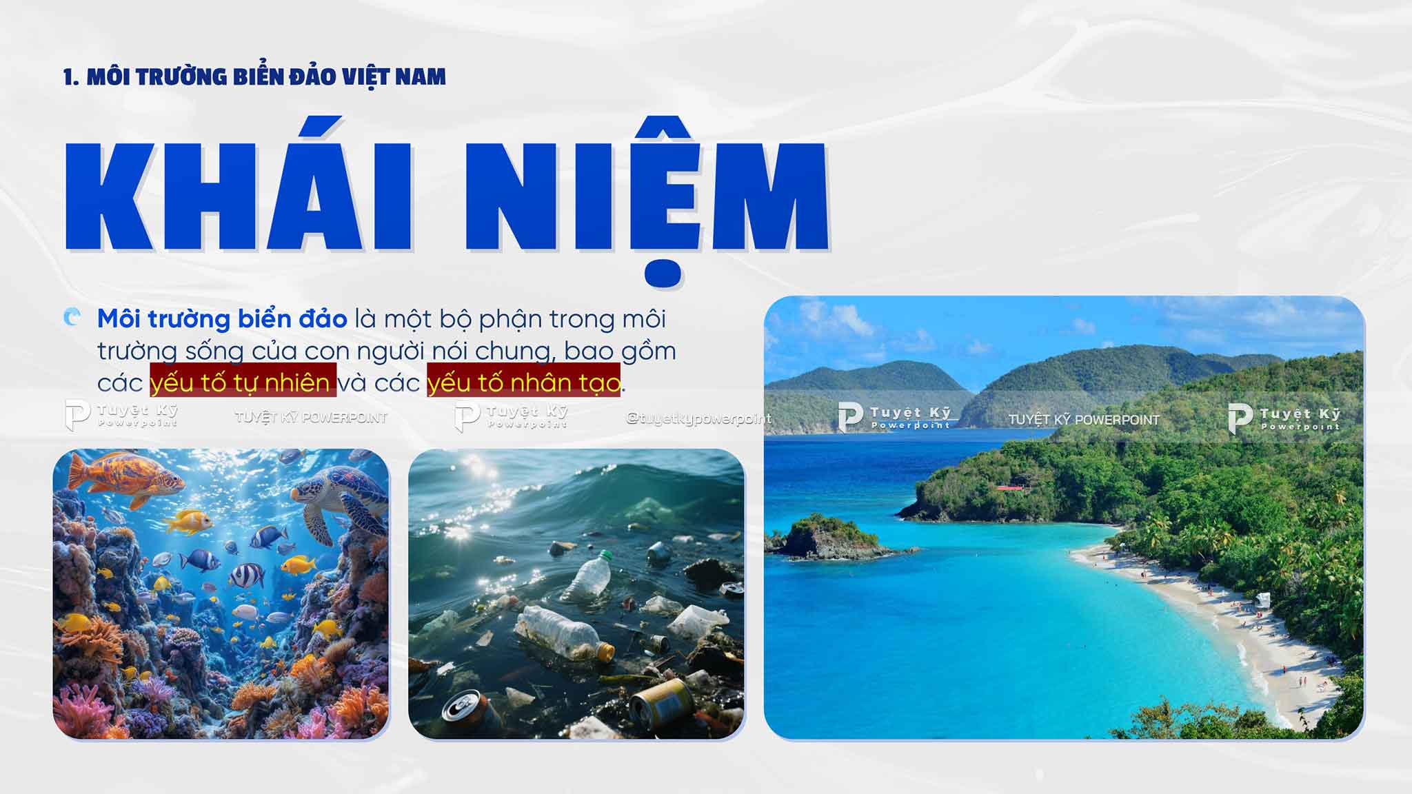 khái niệm môi trường biển đảo việt nam