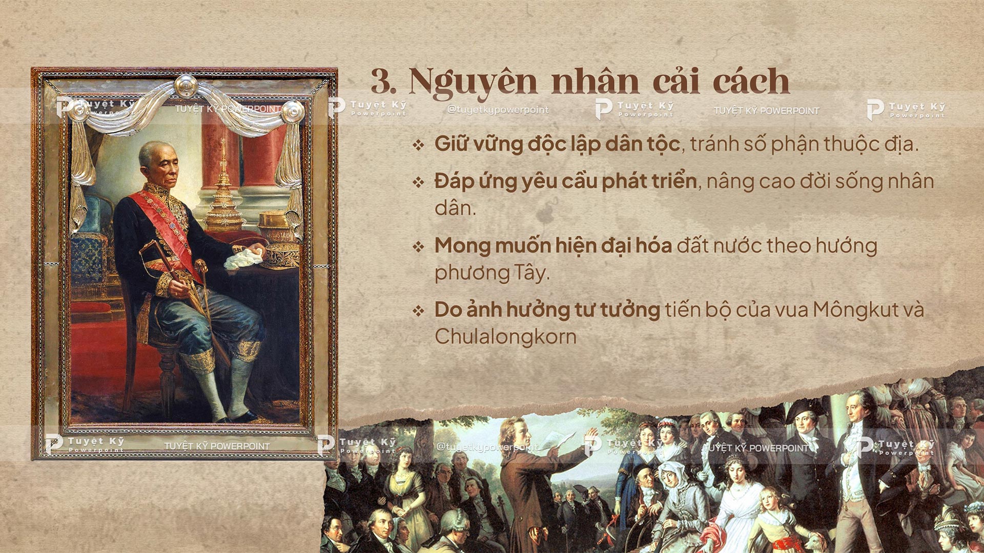 nguyên nhân cải cách ở xiêm