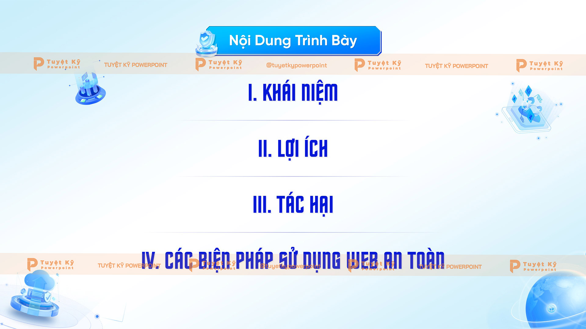 các trang web trên máy tính