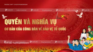 quyền và nghĩa vụ cơ bản của công dân bảo vệ tổ quốc