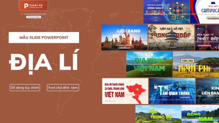 slide địa lí
