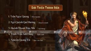 slide giới thiệu thành viên