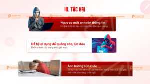 tác hại các trang web trên máy tính