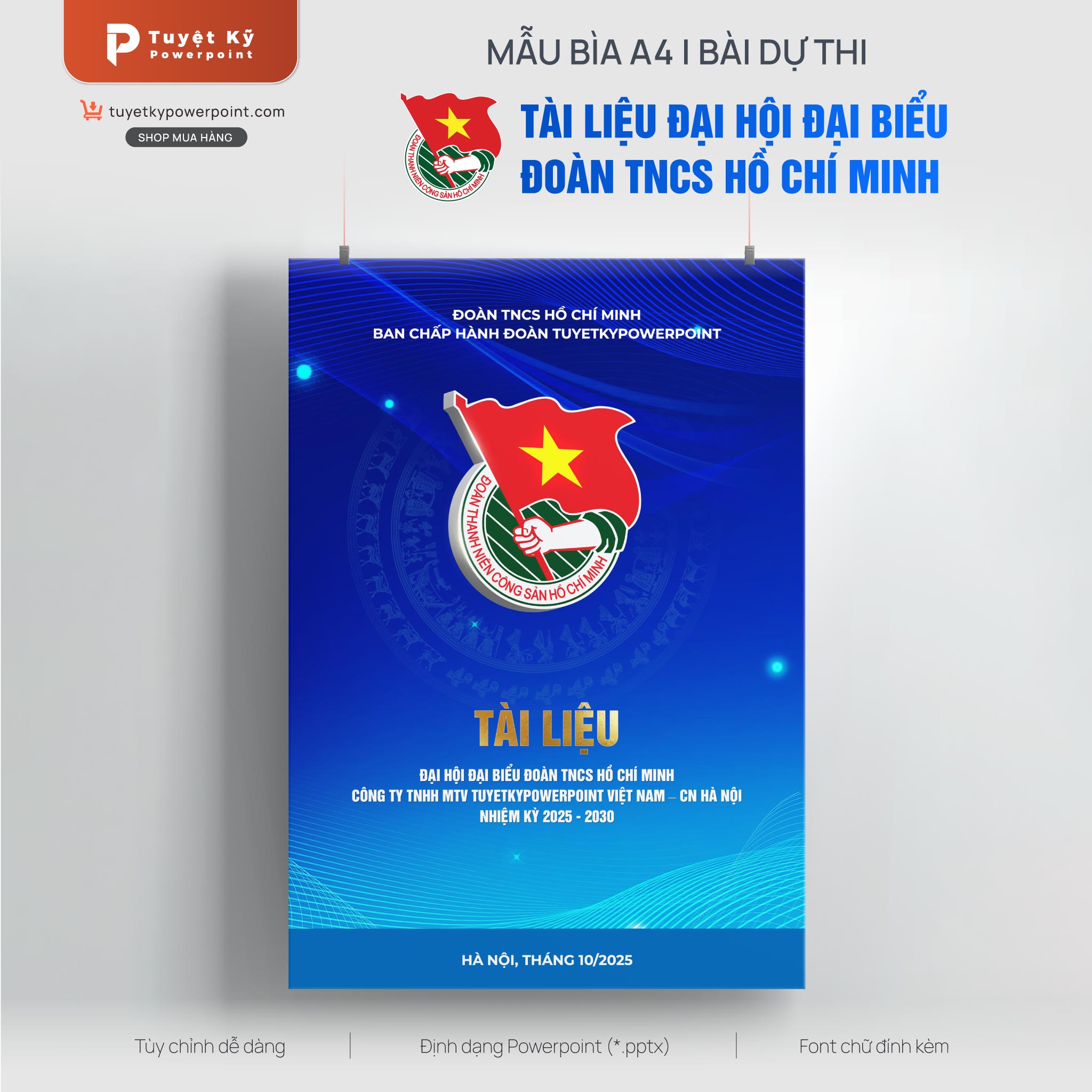 bìa tài liệu đoàn