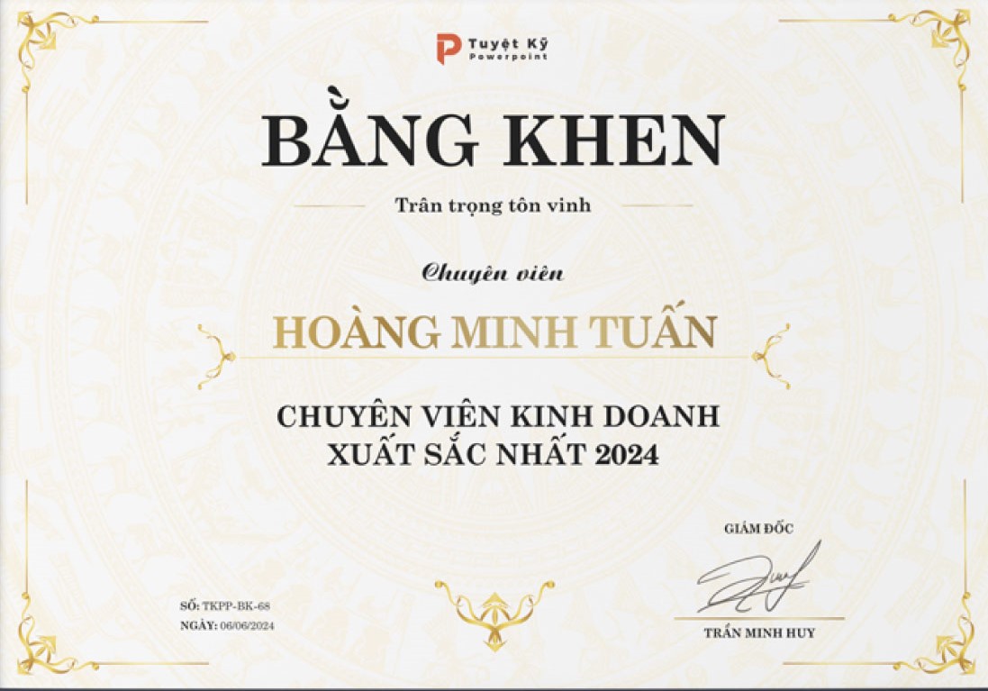 mẫu bằng khen nền trống đồng