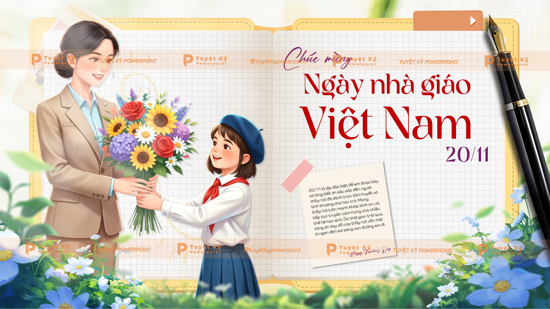 backdrop banner ngày nhà giáo việt nam