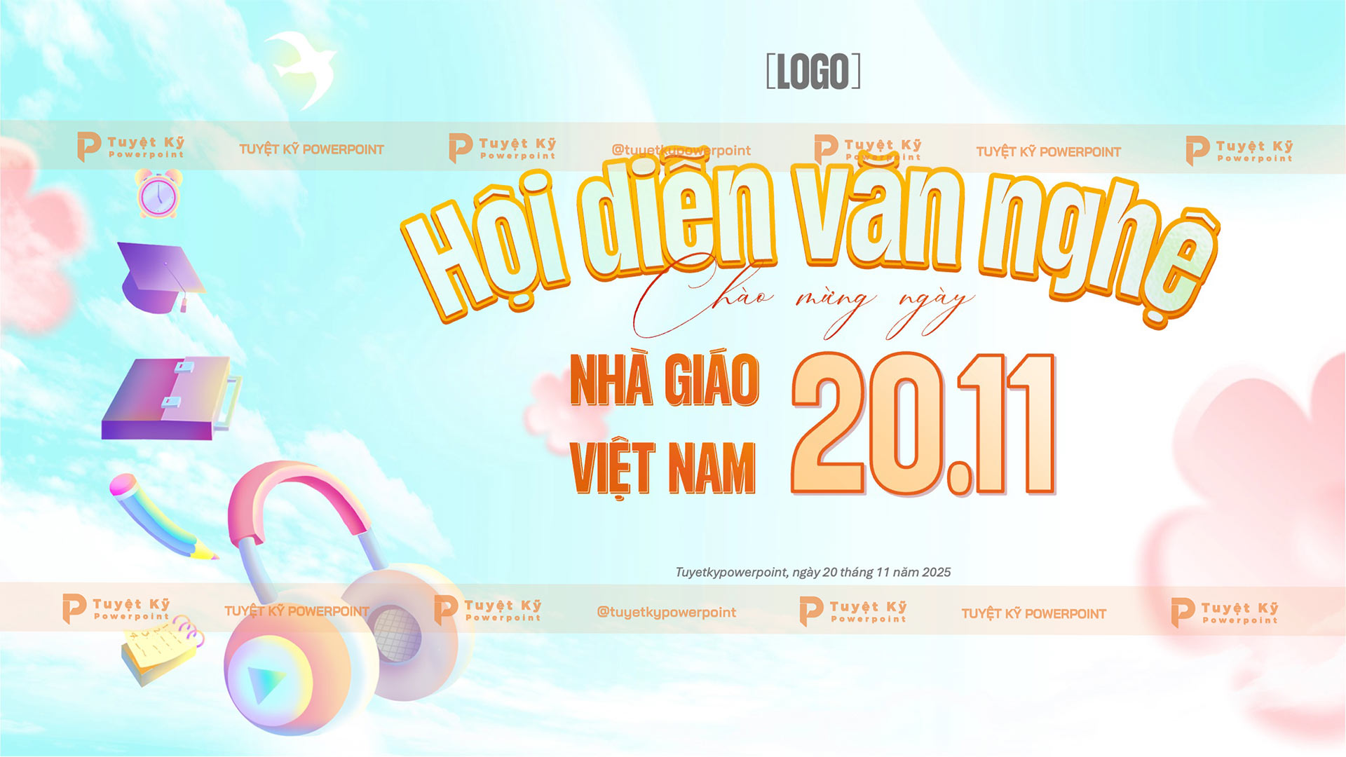 backdrop banner văn nghệ 20/11
