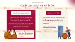 bảo quản rượu nho