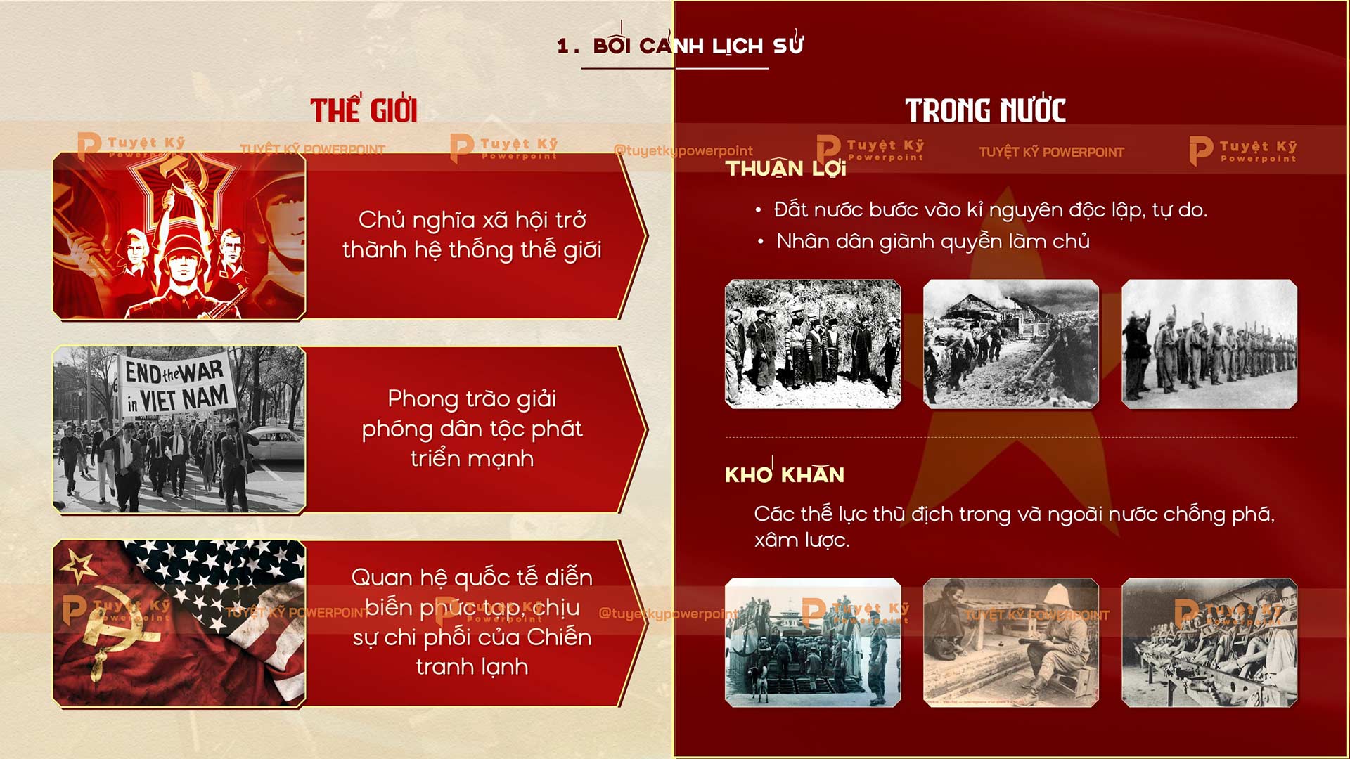 bối cảnh lịch sử kháng chiến chống thực dân pháp 1954 - 1945