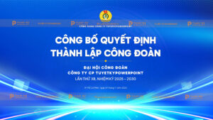 công bố quyết định thành lập công đoàn