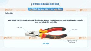 một số trang bị bảo hộ và dụng cụ bảo vệ an toàn điện