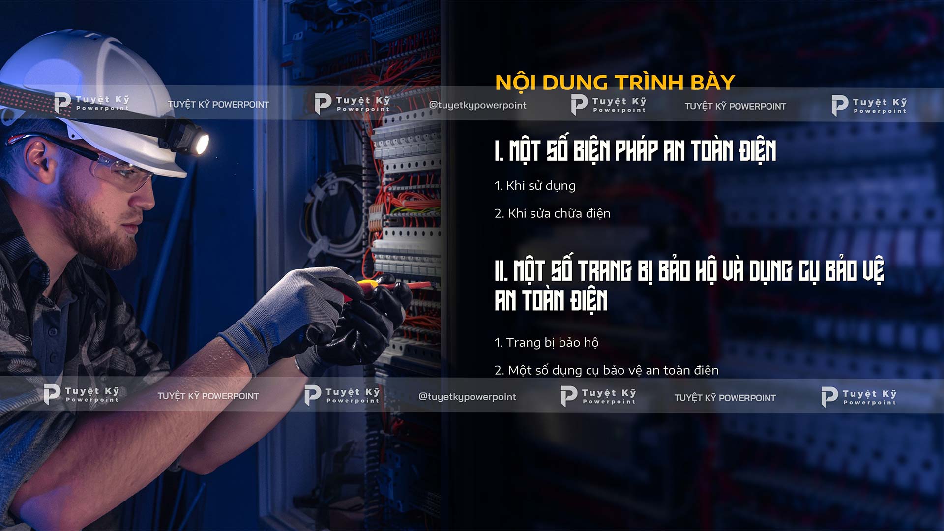 biện pháp an toàn điện