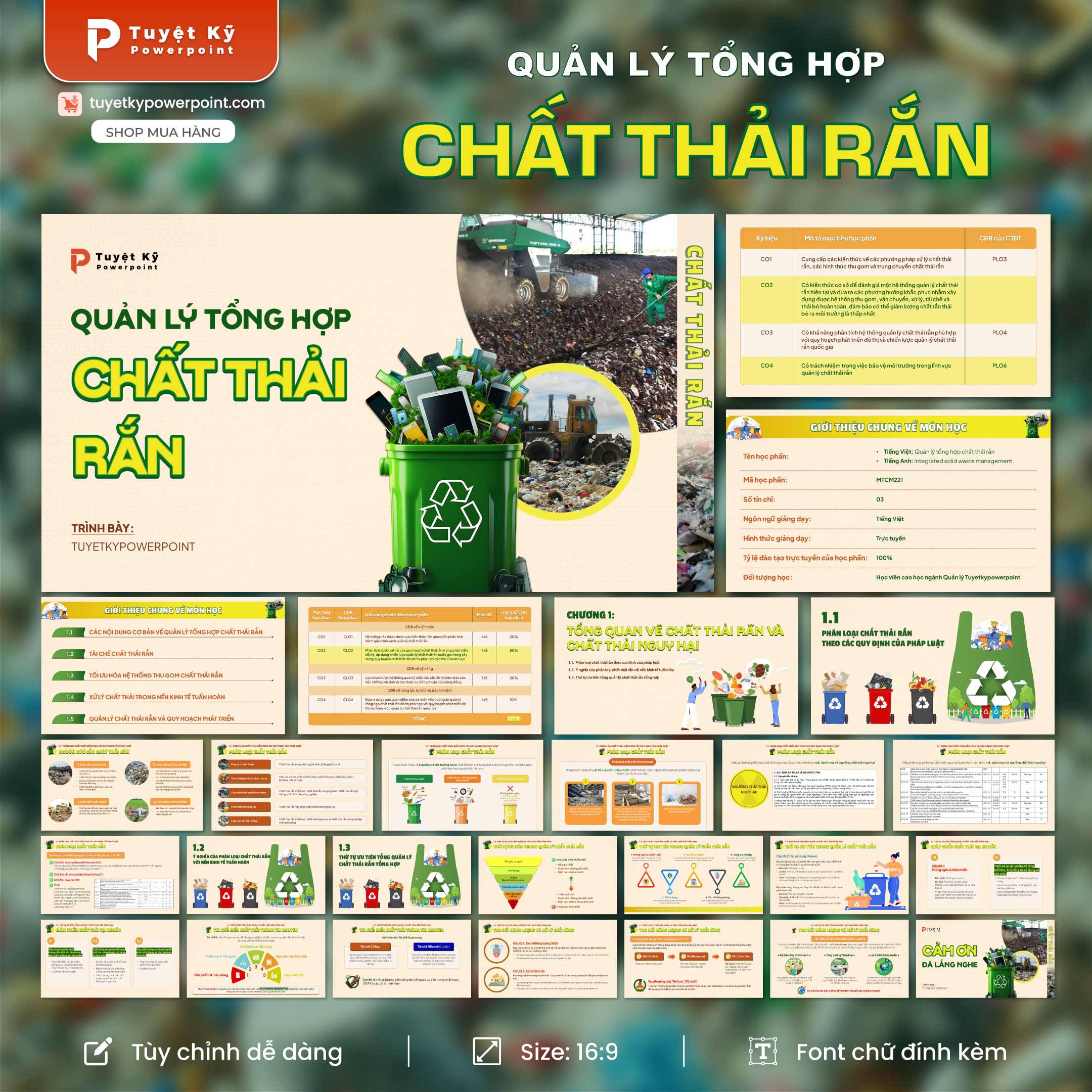 quản lý tổng hợp chất thải rắn