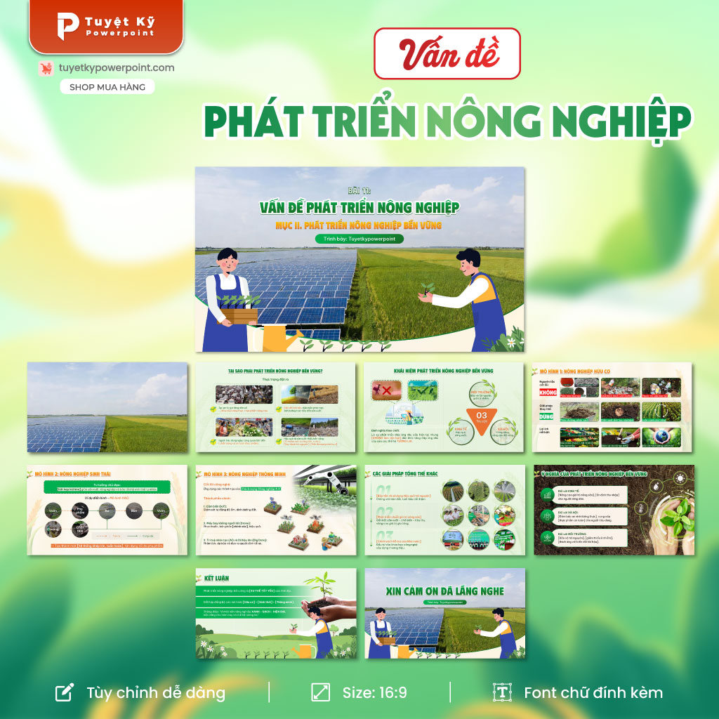 vấn đề phát triển nông nghiệp
