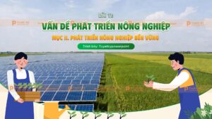 vấn đề phát triển nông nghiệp
