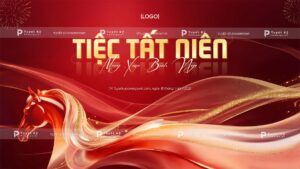 backdorp banner tiệc tất niên yep