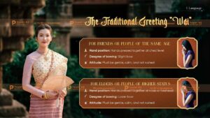 cách chào wai của thái lan